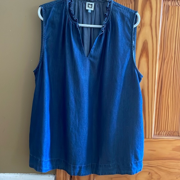 Women’s Anne Klein Sleeveless Top, Sz XL - Picture 1 of 8